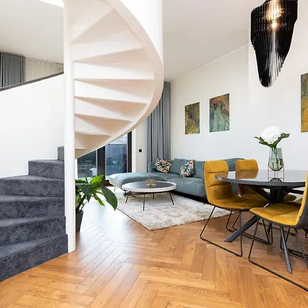 Rotermann Penthouse Design - 360 View Rooftop Terrace *