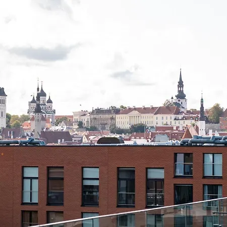 Apartment Rotermann Penthouse Design - 360 View Rooftop Terrace *